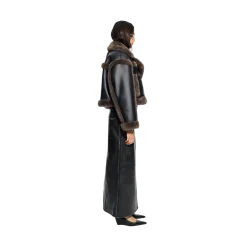 Online Stand Studios Kristy Jacket - Black/Dark Brown
