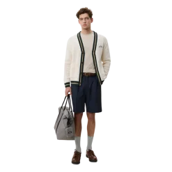 Sale Les Deux ace Knitted Cardigan - White