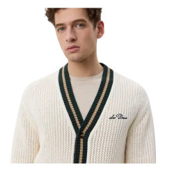 Sale Les Deux ace Knitted Cardigan - White