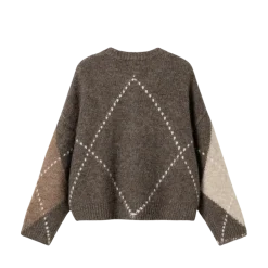 Hot Noella Lai Knit - Ash Brown Mix