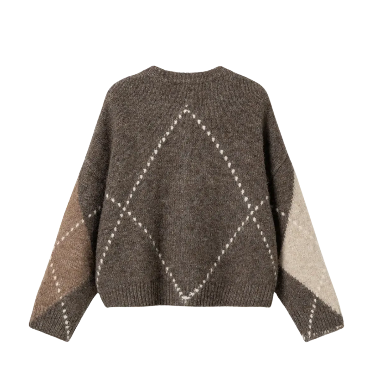Hot Noella Lai Knit - Ash Brown Mix