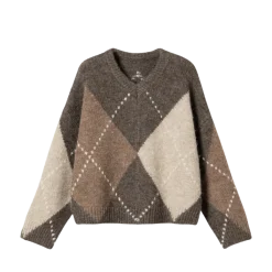 Hot Noella Lai Knit - Ash Brown Mix