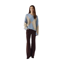 Noella Lai Knit - Sky Blue Mix