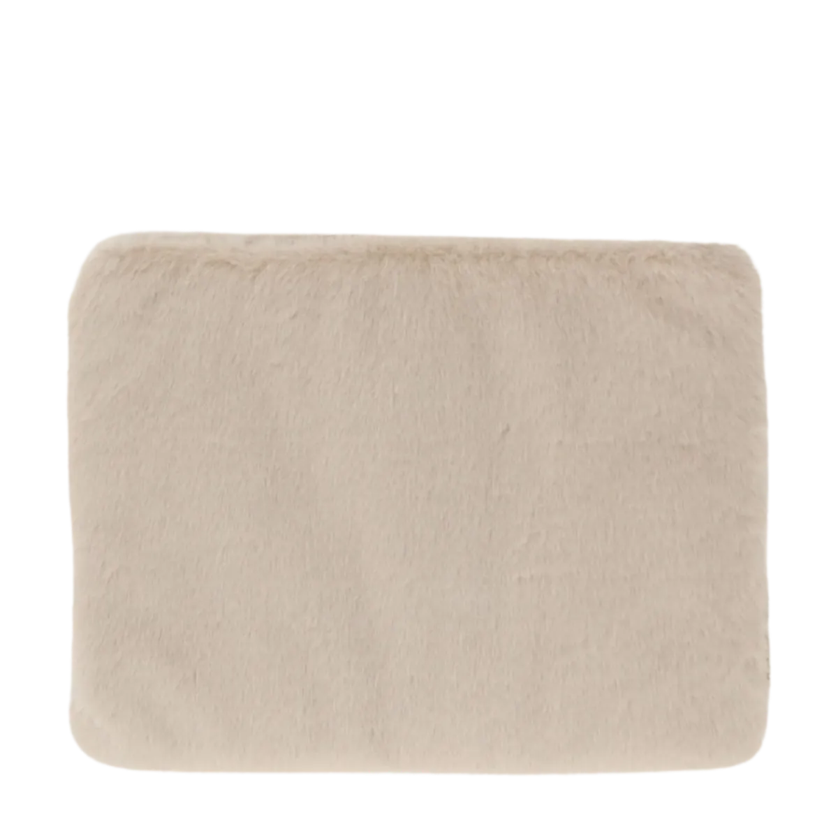 Clearance My Jewellery Laptop Sleeve Fur Beige - Beige