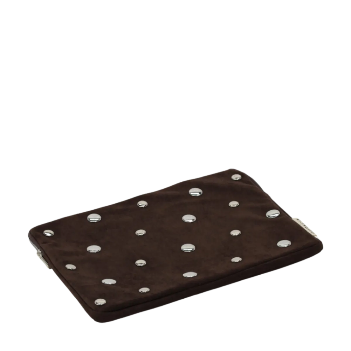 Online My Jewellery Laptop Sleeve Suede Studs Brown - Brown