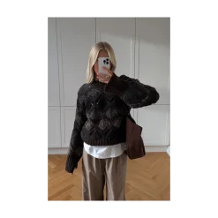 Hot Noella Latanna Knit - Brown Multi