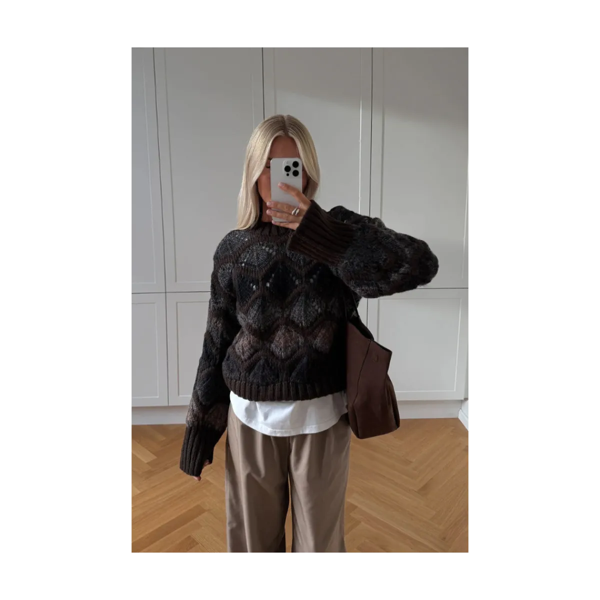Hot Noella Latanna Knit - Brown Multi