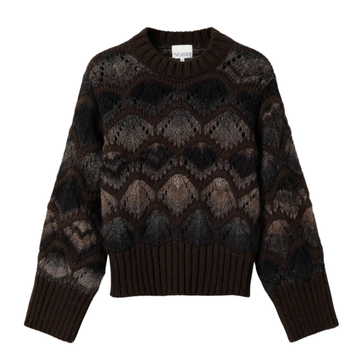 Hot Noella Latanna Knit - Brown Multi