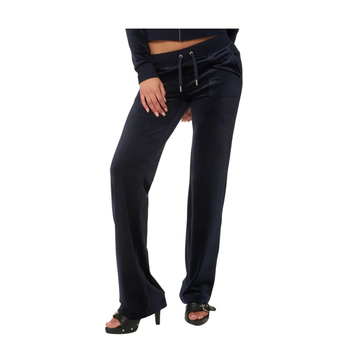 Sale Juicy Couture Layla Low Rie Pocket Pant - Night ky