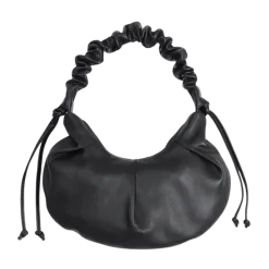 Discount Holzweiler Leni Cocoon Leather Bag - Black