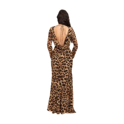 Dry Lake Leo Dress - Brown Leo