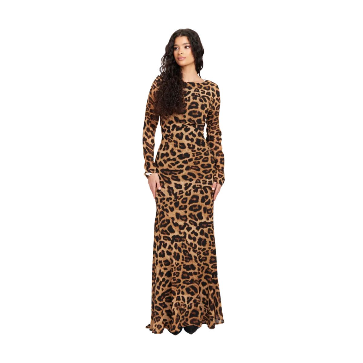 Dry Lake Leo Dress - Brown Leo