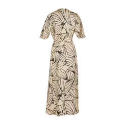 Clearance Stenströms eonora Dress - 211 ight Beige Pattern