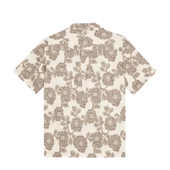 New Les Deux esey Fower Jacquard SS Shirt - 215 Ivory