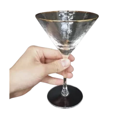 Online FILIPINIANA SWEDEN Levina Martini Glass Hammered - -