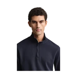 New Gant ight acker Haf Zip - Evening Bue