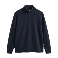 New Gant ight acker Haf Zip - Evening Bue