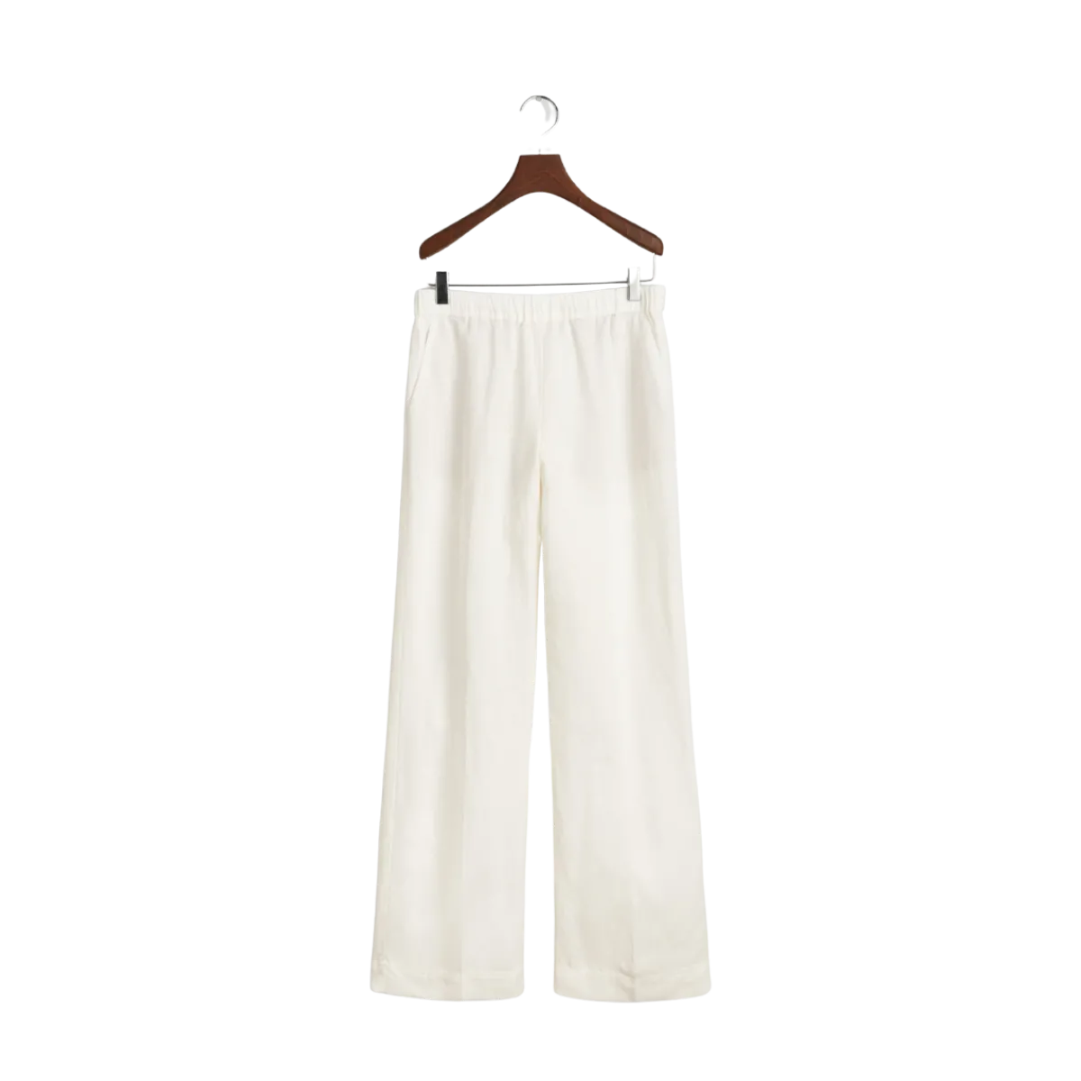 Best Gant Linen Blend Pull On Pants - Eggshell