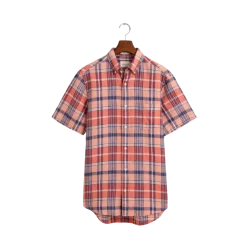 Online Gant Linen Madra hirt - Pink