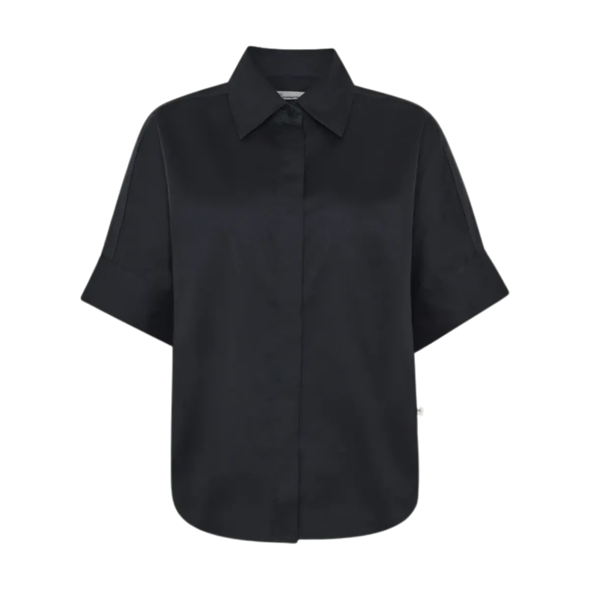 Hot Knowledge Cotton Apparel inen-ix hirt - Back Jet