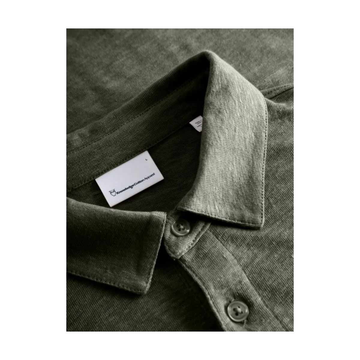 Discount Knowledge Cotton Apparel Linen polo - Forret Night
