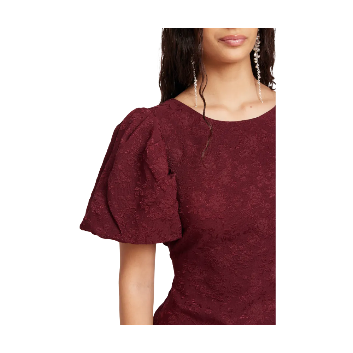 Online Dry Lake Liz Long Dre - Burgundy
