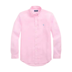 Online Polo Ralph Lauren Long Sleeve Sport Shirt - Carmel Pink