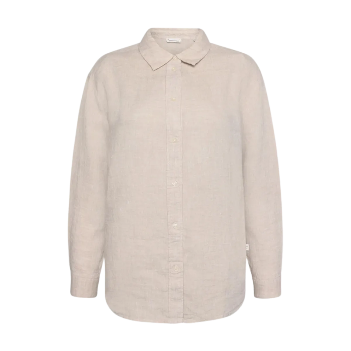 Outlet Knowledge Cotton Apparel ooe inen hirt - ight Feather Gray