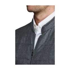 Best Hansen & Jacob Lt Down uperonic Wool Vet - Grey