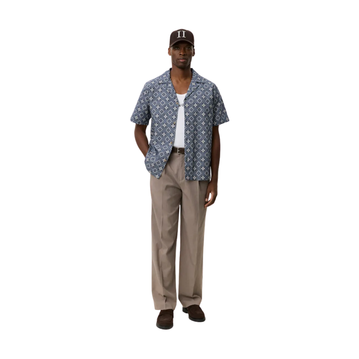 Discount Les Deux Luka Arabeque hirt - 435 Blue Fog