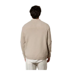 Hot Brand Island Marcello O-Neck Knit - Light Khaki