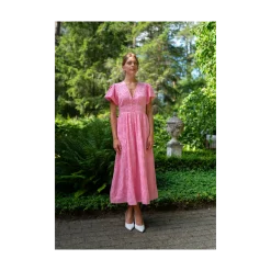 Best BRDR Marte Dori Embroidery Dress - Bright Lilac