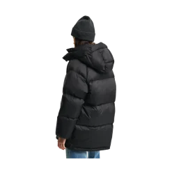 Discount Gant Mid Length Down Jacket - Black