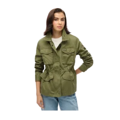 Superdry Military M65 Lined Jacket - Burnt Olive