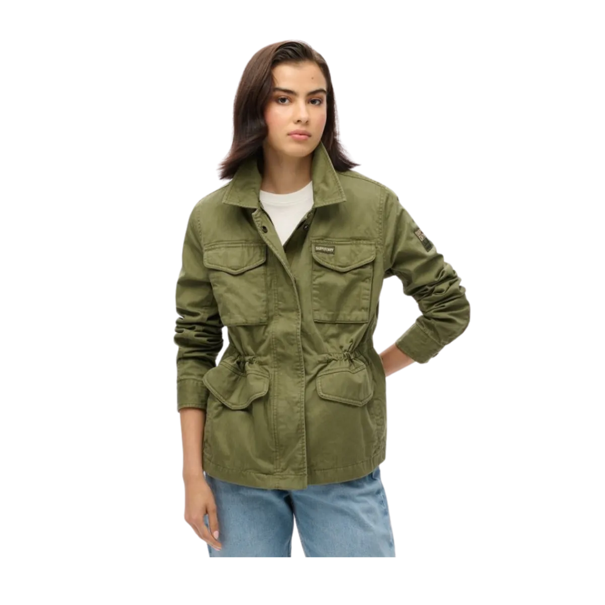 Superdry Military M65 Lined Jacket - Burnt Olive