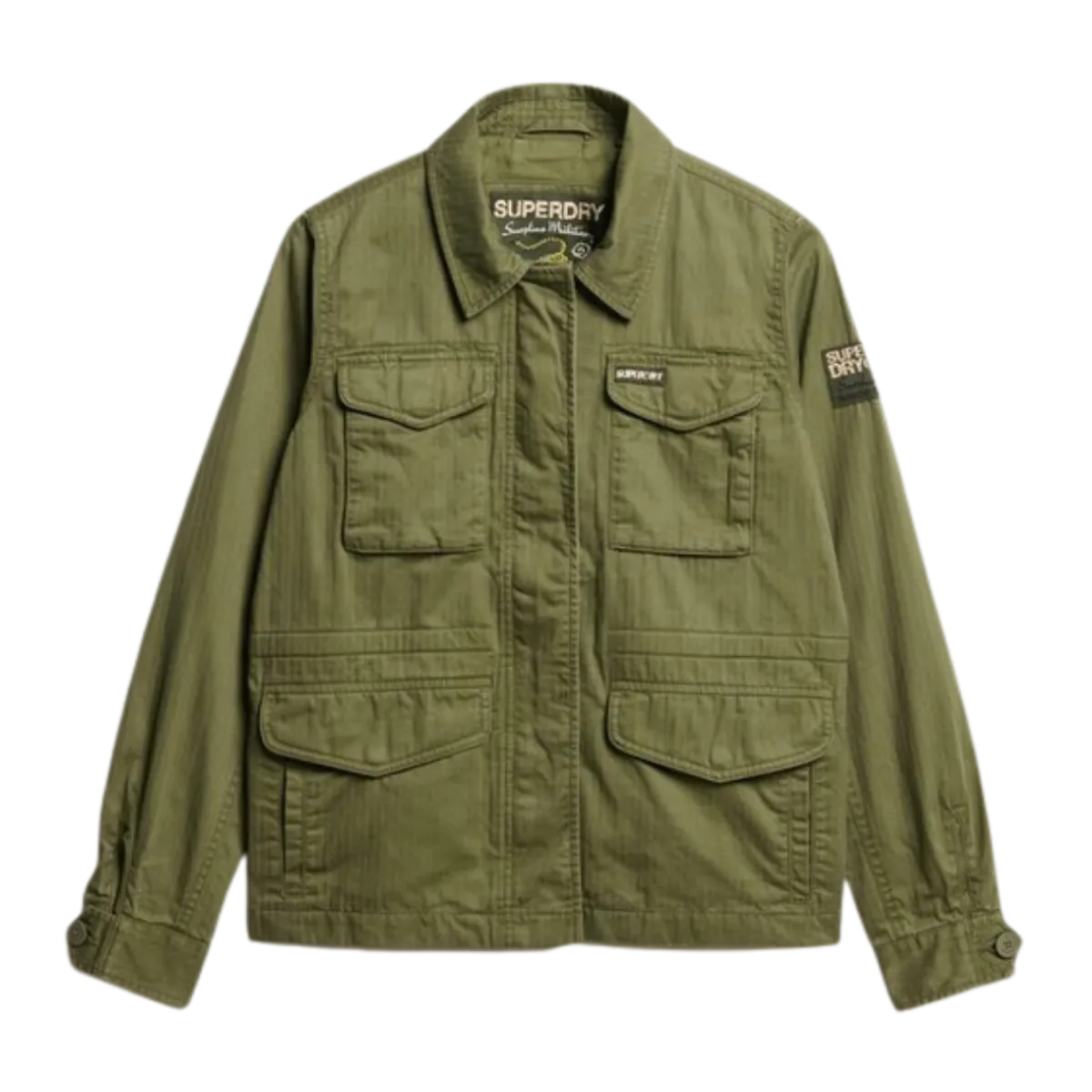 Superdry Military M65 Lined Jacket - Burnt Olive