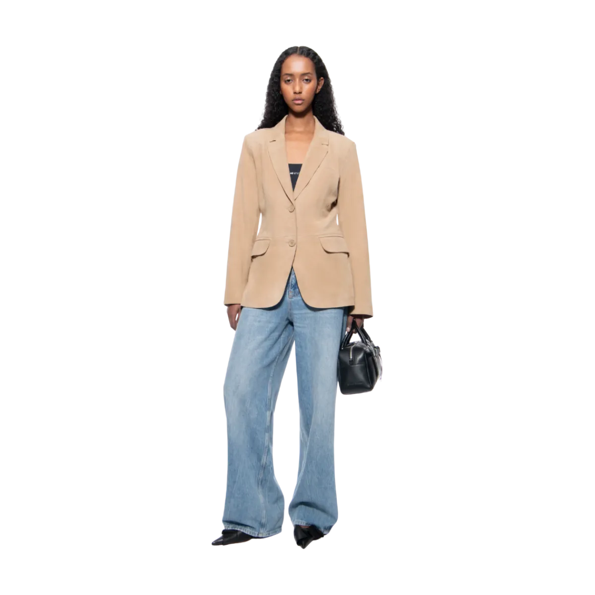 Outlet Stand Studios Mina Blazer - Sand