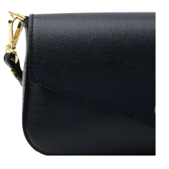 Online Latalia SG Mini Envelope Leather - Black