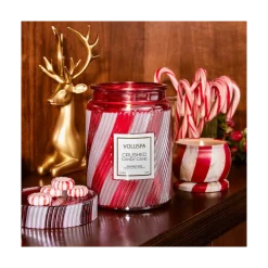 Hot Voluspa Mini Tin Candle - 6 Crushed Candy Cane