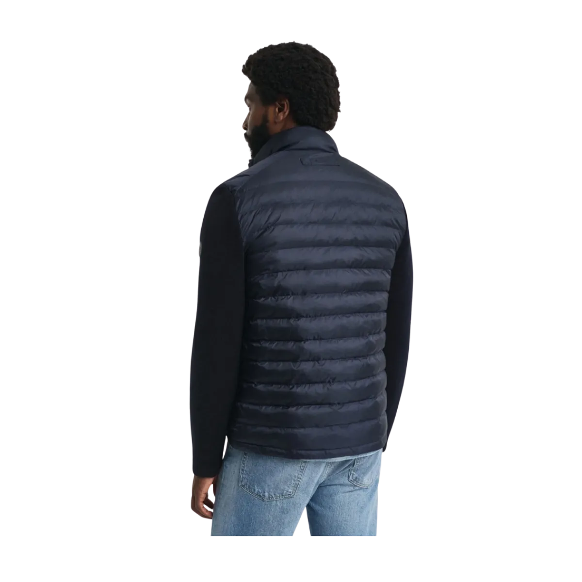New Gant ixed edia Jacket - 433 Evening Blue
