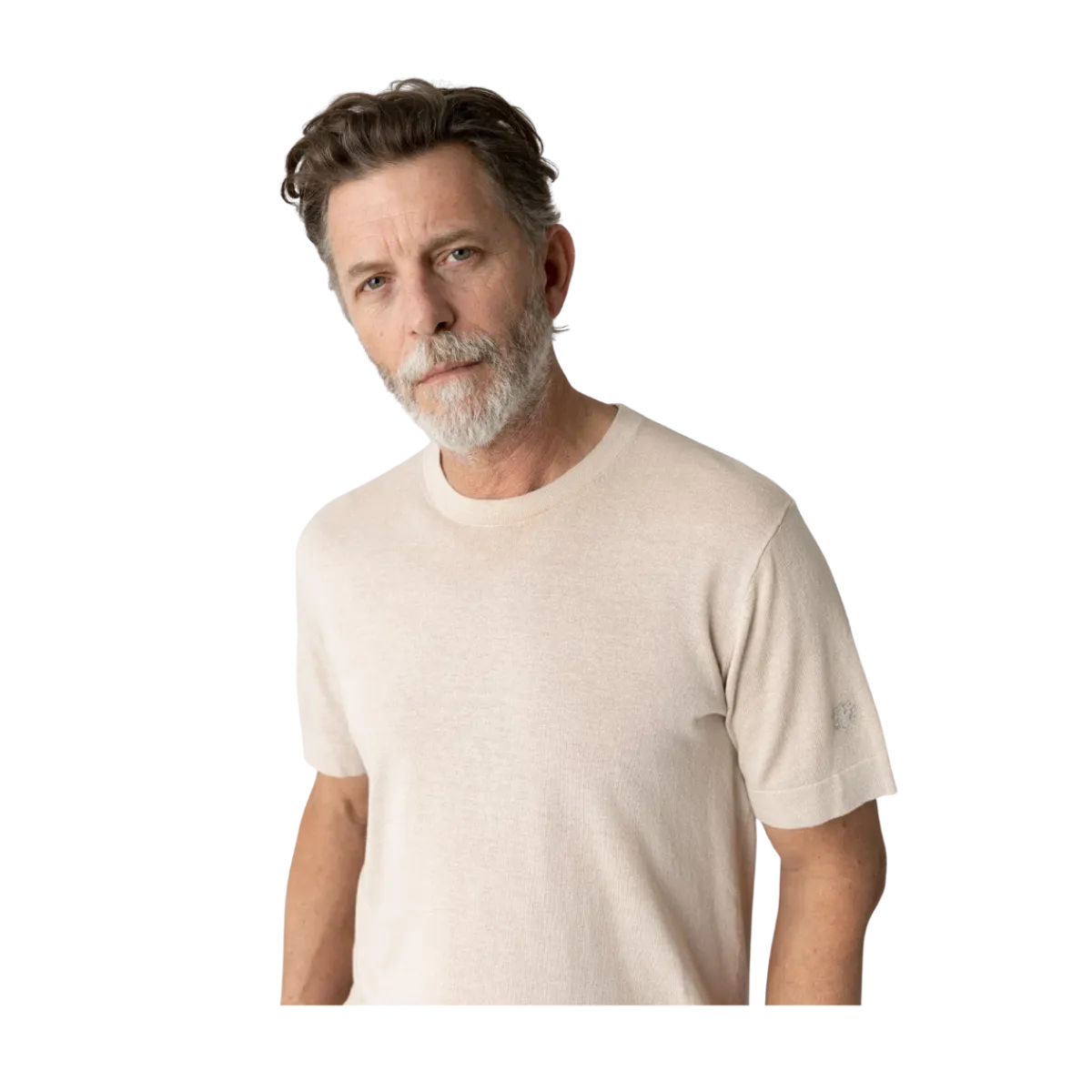 MM Gallery GCrowe Knit Tee - Chateau Gray