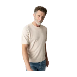 MM Gallery GCrowe Knit Tee - Chateau Gray