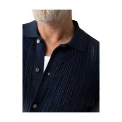Best MM Gallery GDario Button Poo Knit - Etate Bue