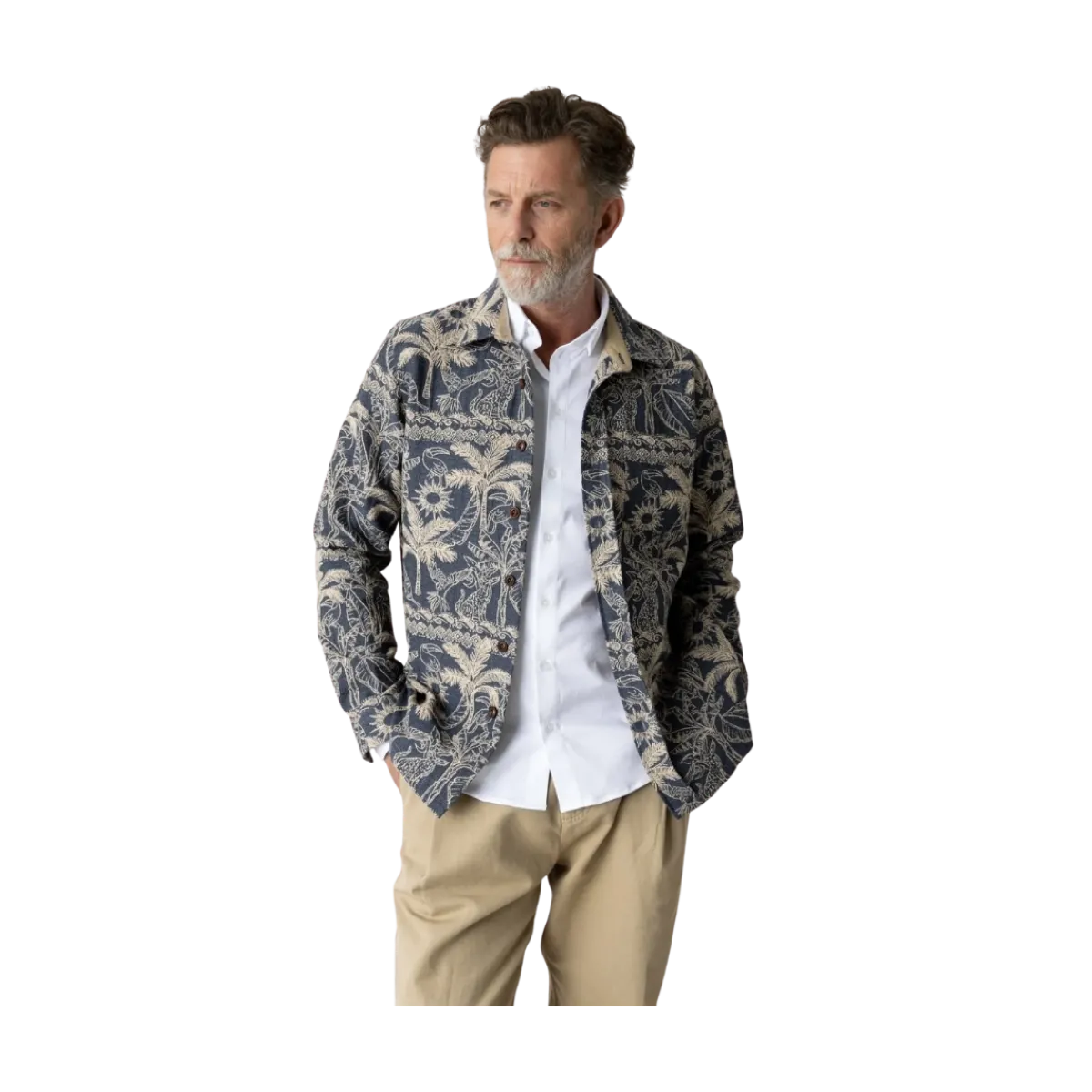 Clearance MM Gallery MMGDavid Garden Overhirt - alute Navy