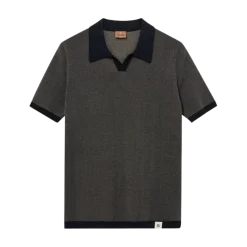 Online MM Gallery GRoa Batti Polo Knit - Navy