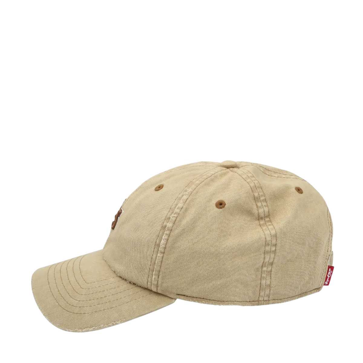 Online Levi's Monogram Cap - Beige