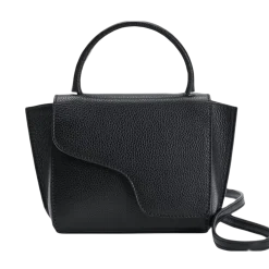 Hot ATP Atelier Montalcino Grained Calf - Black