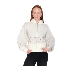 Outlet Hést Märtha Jacket Short - 0001 Offwhite
