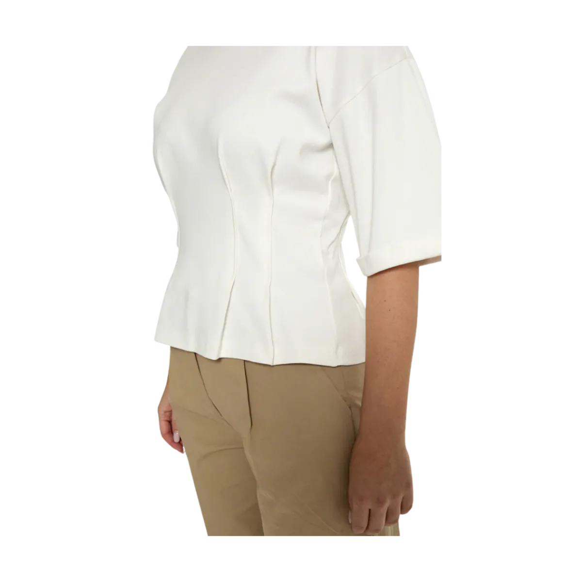 Online Minus Juniana T-hirt - Coud Dancer
