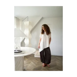 Neo Noir Nerita Asymmetric Blouse - Off White